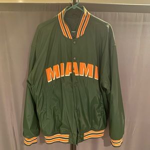 Steve & Barry's Miami Hurricanes Bomber Jacket